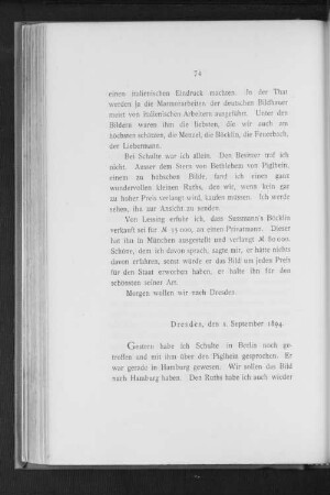Dresden, den 1. September 1894.