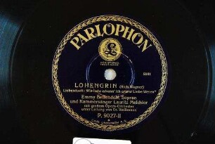 Lohengrin : Liebesduett "Wie hehr erkenn' ich unsrer Liebe Wesen" / (Rich. Wagner)