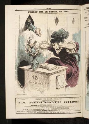L'impot sur le papier, par Gill