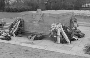 Einweihung eines Denkmals der Jüdischen Gemeinde zu Leipzig : Denkmal für die jüdischen Opfer im Nationalsozialismus