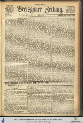 20.11.1898 (Erstes Blatt)