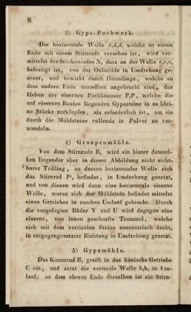 3) Gyps-Pochwerk.