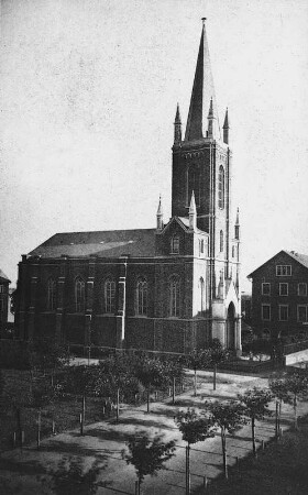 Ehem. Evangelische Kirche, (jetzt ev. Gemeindezentrum); Limburg, Bahnhofstraße 1