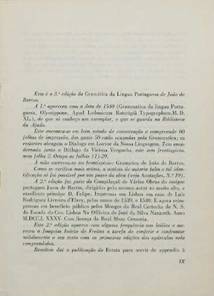 IX-XII, Einleitung