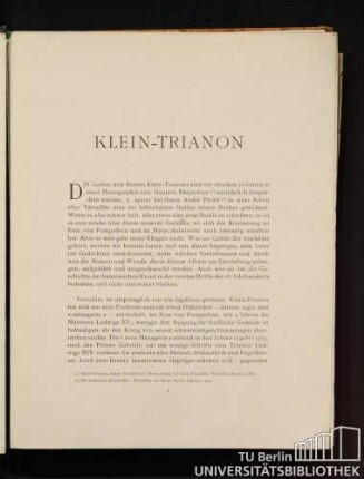 Klein-Trianon.