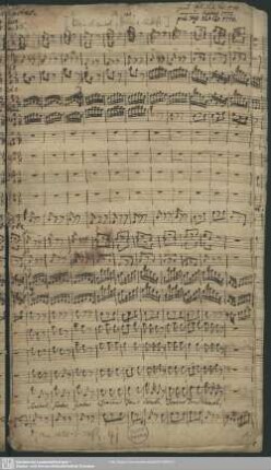 2 Sacred songs - Mus.3602-D-504 : S, Coro, orch, bc