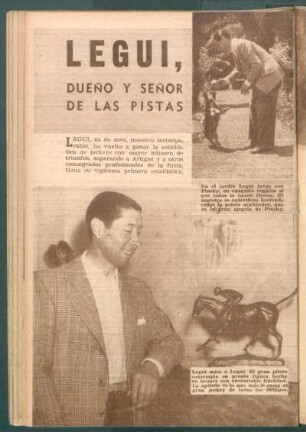 Legui, dueño y señor de las pistas