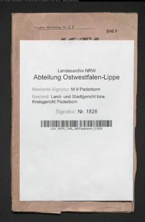 Erblasser: Knaup, Johannes: