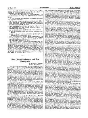 Über Jugendherbergen und ihre Einrichtung