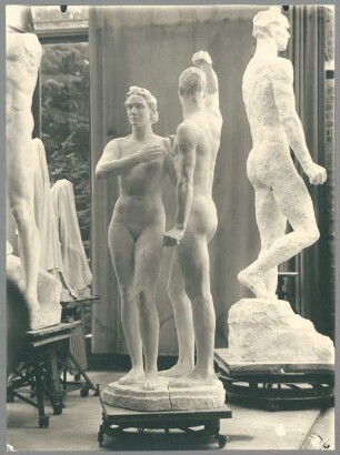 Mars und Venus I, 1939/40, Gips