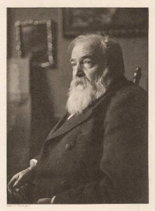 Ehrenbürger der Stadt Karlsruhe. Dr. Hans Thoma (02.10.1839-07.11.1924); Galeriedirektor; Ehrenbürger seit 28.07.1919