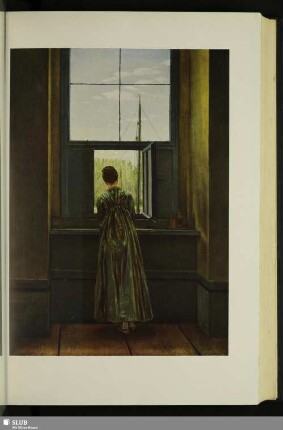 Caspar David Friedrich - Frau am Fenster