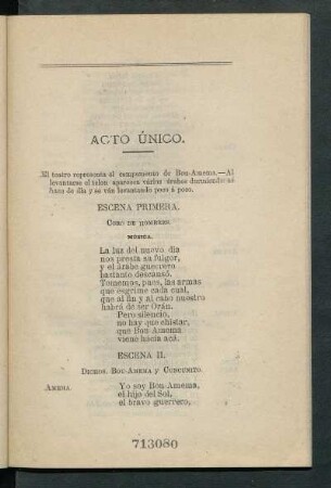 Escena primera.