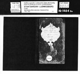 Totenregister vom 7.1.1808 - 16.10.1832 betr. Stödtlen und Wört