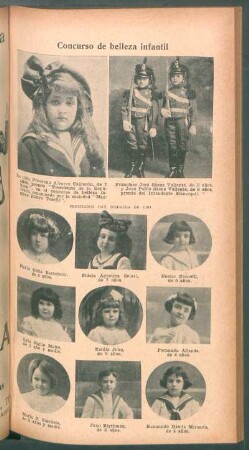 Concurso de belleza infantil - [Retratos]