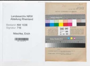 Entnazifizierung Erich Nitschke , geb. 09.09.1906 (Buchhalter)