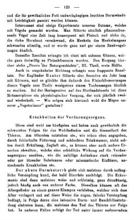 Krankheiten der Verdauungsorgane.