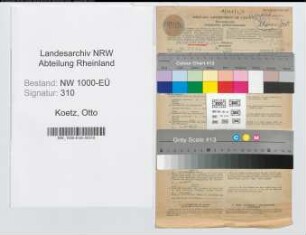 Entnazifizierung Otto Koetz, geb. 05.09.1895 (Lehrer)