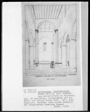 Gelnhausen, Peterskirche, Innenansicht nach Osten