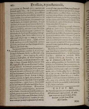 Caput XIII, - Caput XVI.