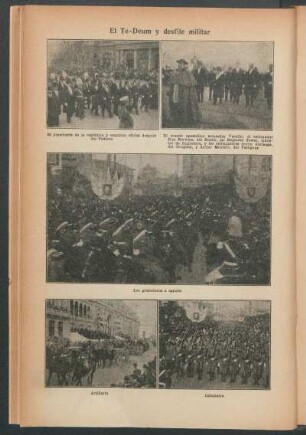 El Te-Deum y desfile militar
