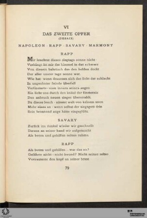 6. Das zweite Opfer