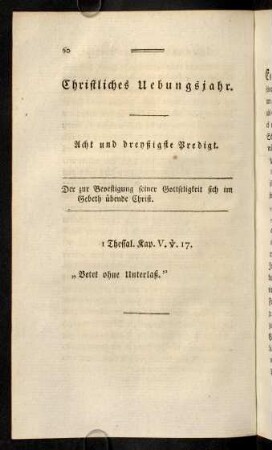 60-73, Acht und dreyßigste Predigt.
