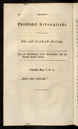 60-73, Acht und dreyßigste Predigt.