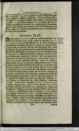 Gravamen XLIV.