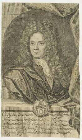 Bildnis des Conradus Samuel Schurzfleischius