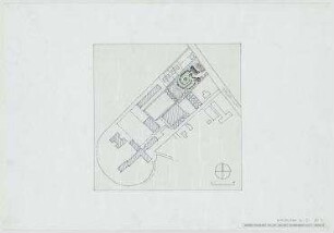 Wettbewerb Kindertagesstätte Kladow (nicht realisiert), 2. Preis – Grundriss. Berlin-Spandau