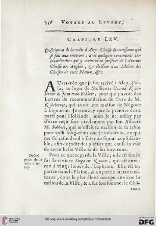 Chapitre LXV: Description de la ville d’Alep […]