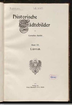 9 : Ser. 2; H. 4: Lüttich