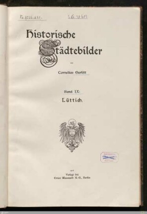 9 : Ser. 2; H. 4: Lüttich