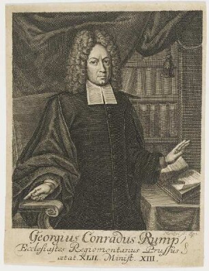 Bildnis des Georgius Conradus Rump