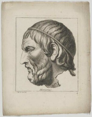 Bildnis des Homerus
