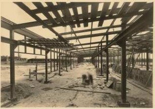 Maschinenfabrik Lindner, Berlin-Wittenau: Blick auf die Baustelle
