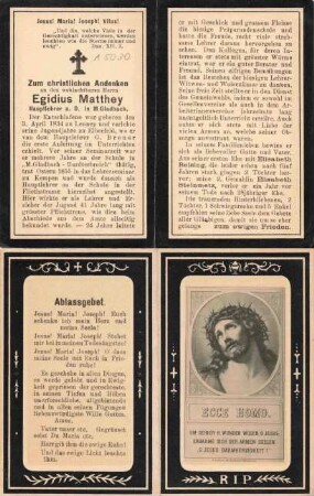 Matthey, Egidius
