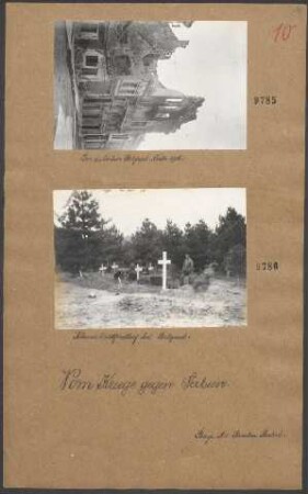 Kleiner Waldfriedhof bei Belgrad