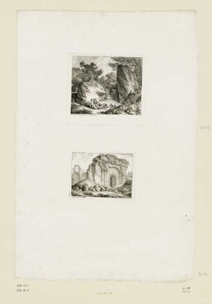 Ruinen, aus: "Varietés de gravures"
