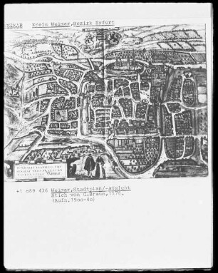 Weimar, Stadtplan