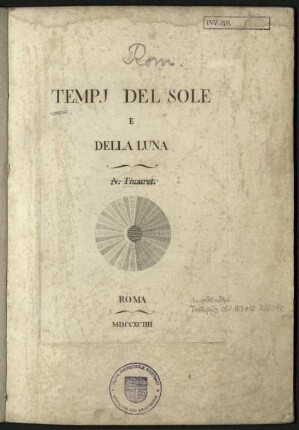 Tempj del Sole e della Luna