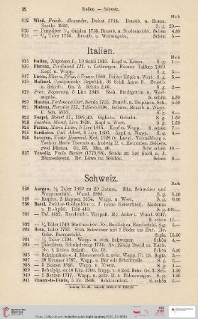Schweiz (Nr. 928 - 962)