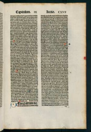 137r-145v, Capitulum IX, Lectio CXVII-CXXIV