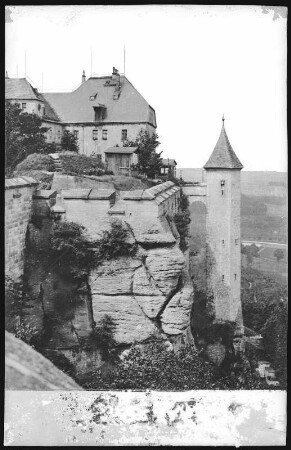 Königstein. Festung - Georgenburg mit Hungerturm