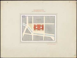 Reichsgericht, Leipzig: Lageplan 1:1000