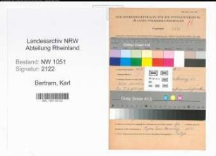 Entnazifizierung Karl Bertram , geb. 12.04.1909 (Fahrer)