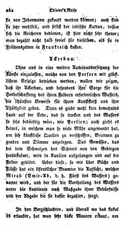 Ackerbau.