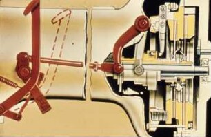 Schemazeichnung: Maschinenelement, Kupplung