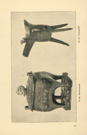 Nr. 84. Räuchergefäß. Nr. 32. Opfergefäß